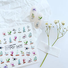 Sticker Design RF347F (Water-soluble stickers)