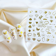 Sticker Design RF349F (Sticker idrosolubili)