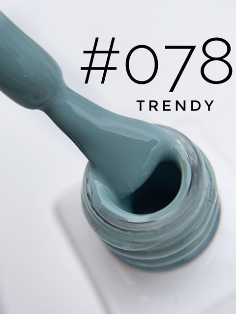 Гель-лак № 078 новый цвет от Trendy Nails (8 мл)