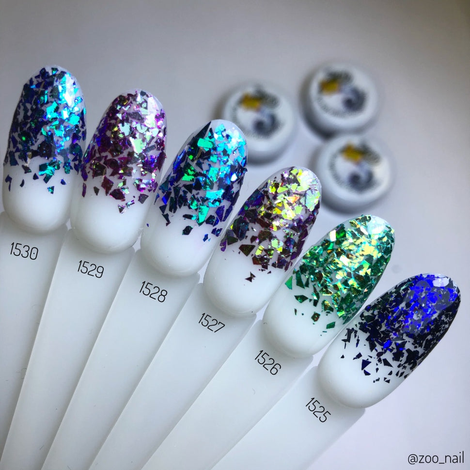 Confetti Chameleon Folie von ZOO Nail