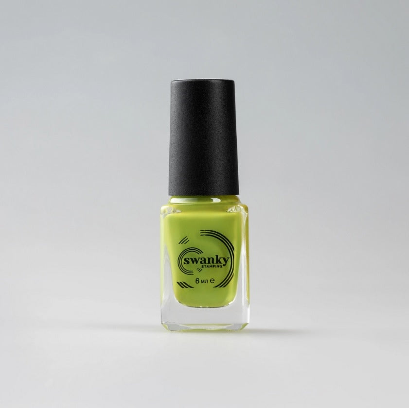Lacca per unghie stampante verde chiaro n. S43 di Swanky