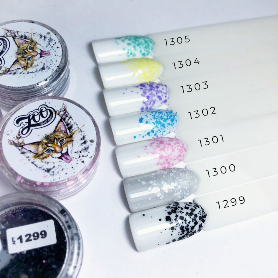 Confetti Folie Crush от ZOO Nail
