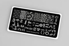 Штамповочная пластина шаблон Nr. 082 от Swanky