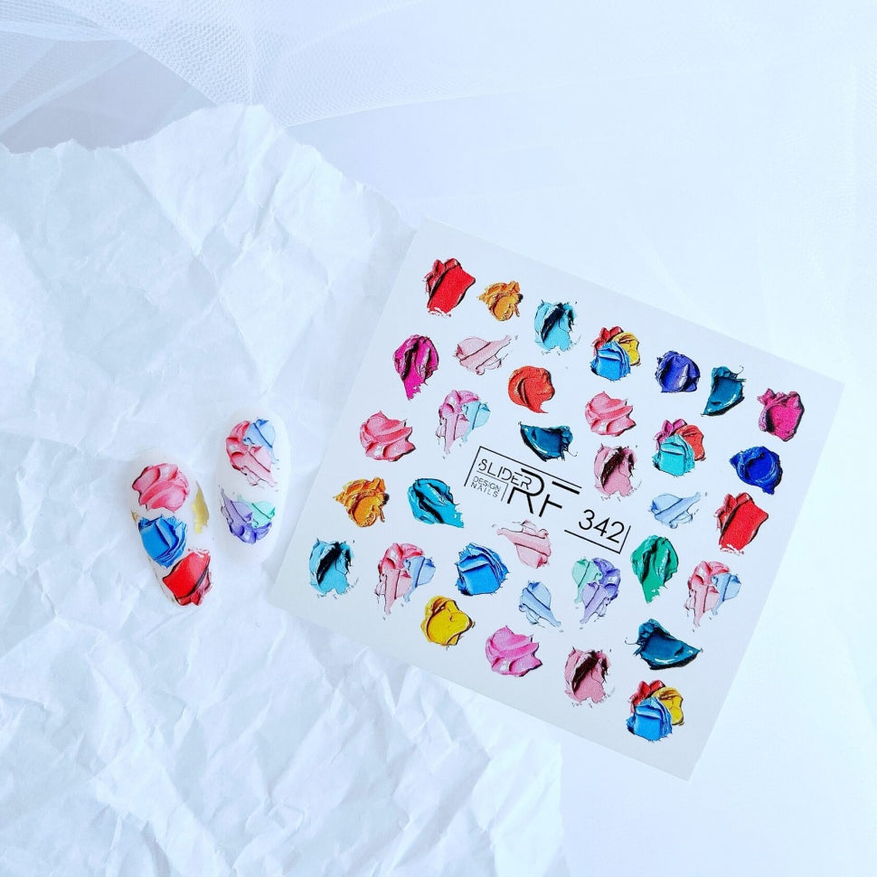 Sticker Design RF342 (Adesivi a base d'acqua)