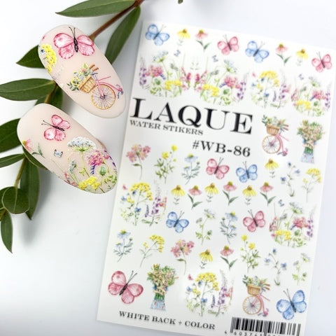Sticker Design WB86 (Water-soluble Stickers) by Laque