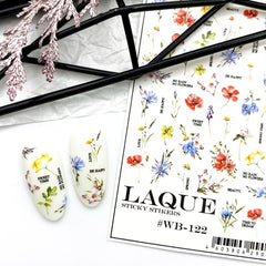 Sticker Design WB122 (Water-soluble Stickers) by Laque