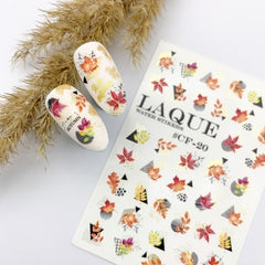 Slider with film CF-20 (water-soluble stickers) from Laque