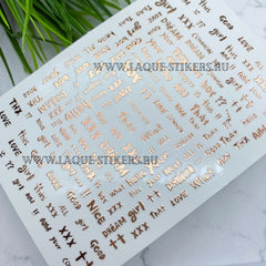 Sticker autoadesivi Love 0138