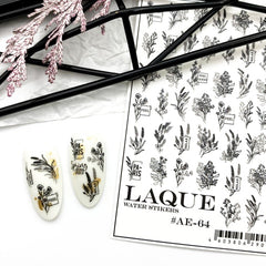 Sticker Design AE64 by LAQUE (Water-soluble stickers)