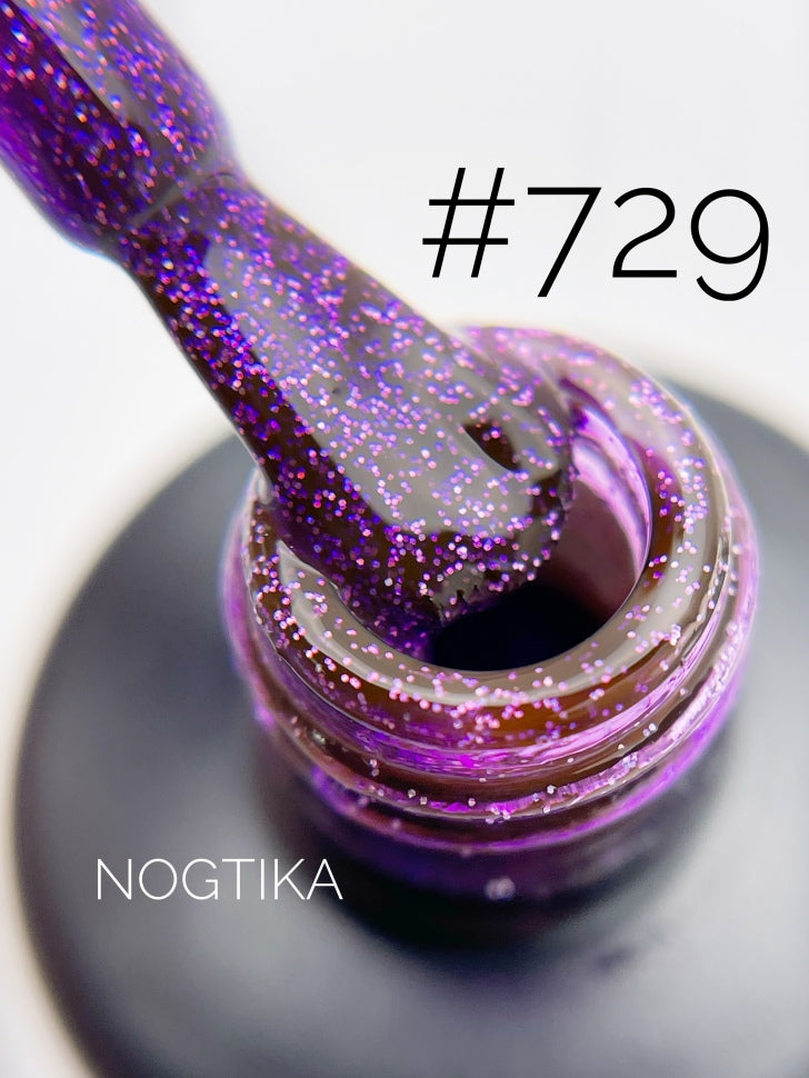 Gel Polish Shine Line 729 "GOLDEN RUSH" (10ml)