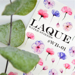 Sticker Design WB01 (Water-soluble Stickers) by Laque