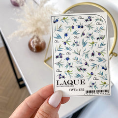 Sticker Design WB132 (Water-soluble Stickers) by Laque