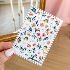 Sticker Design WB128 (Water-soluble Stickers) by Laque