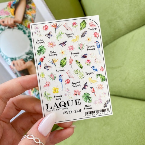 Sticker Design WB142 (Adesivi idrosolubili) di Laque