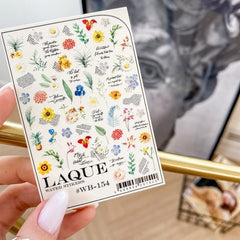 Sticker Design WB154 (adesivi idrosolubili) di Laque