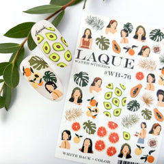 Sticker Design WB76 (Water-soluble Stickers) by Laque