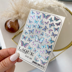 Slider with foil CF-33 (water-soluble stickers) from Laque