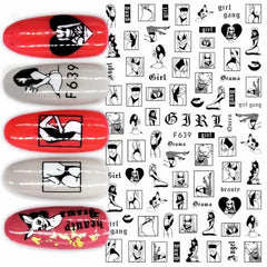 Sticker autoadesivo F639