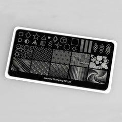 Stamping plate stencil No. 078 by Swanky