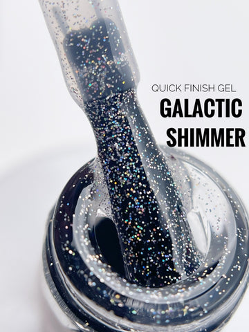 Quick Finish Gel (ohne Schwitzschicht) 15ml Galactic Shimmer von Love my Nails