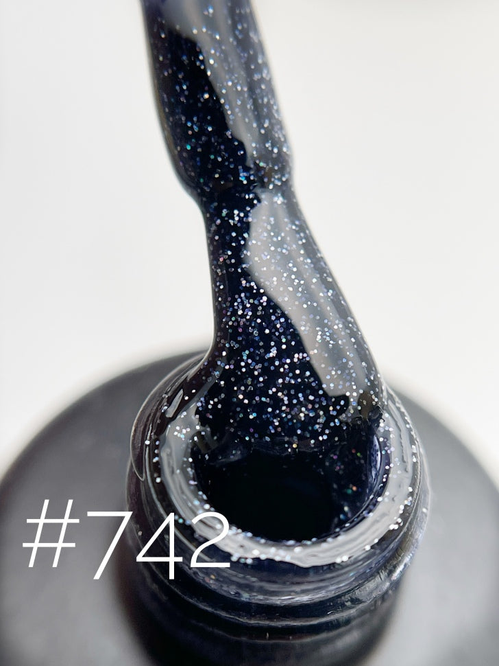 Gel Polish Shine Line 742 "GOLDEN RUSH" (10ml)