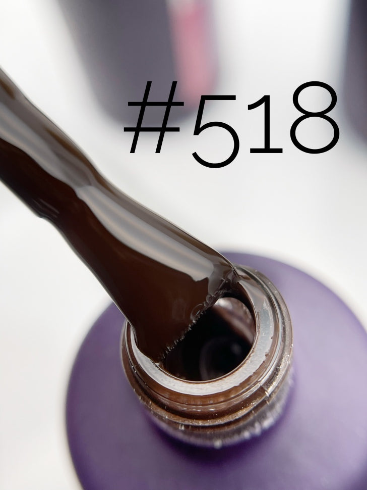 Gel Polish 518 "GOLDEN RUSH" (8ml)