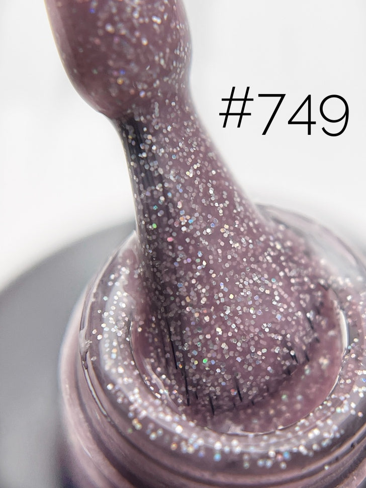 Gel Polish Opal Line 749 "GOLDEN RUSH" (8ml)
