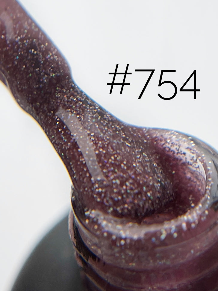 Gel Polish Opal Line 754 "GOLDEN RUSH" (10ml)