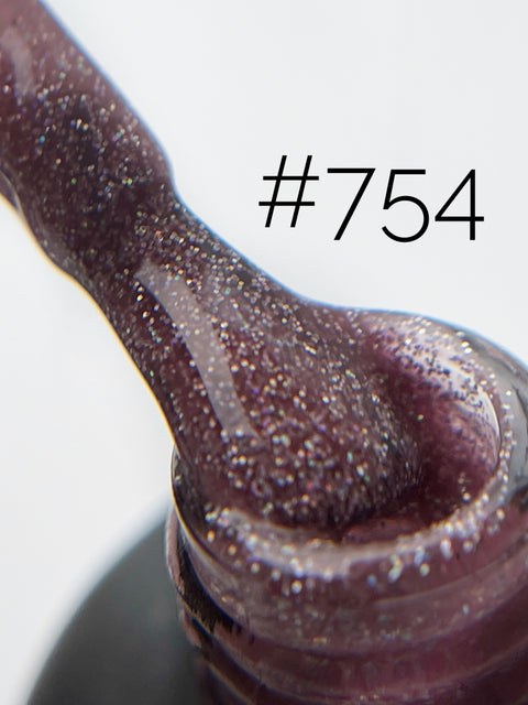 Gel Polish Opal Line 754 "GOLDEN RUSH" (10ml)