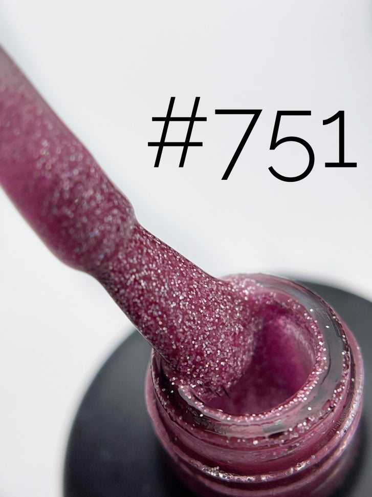 Gel Polish Opal Line 751 "GOLDEN RUSH" (10ml)