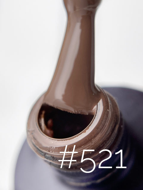 Gel Polish 521 "GOLDEN RUSH" (10ml)