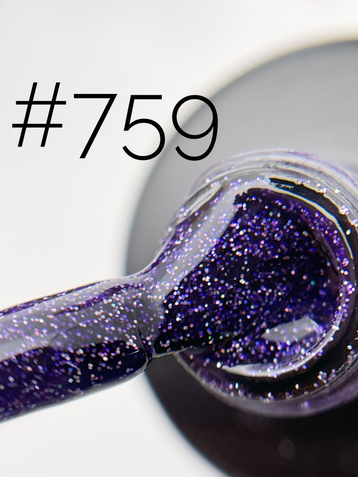 Gel Polish Opal Line 759 "GOLDEN RUSH" (10ml)