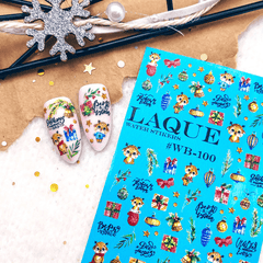 Sticker Design WB100 (Water-soluble Stickers) by Laque