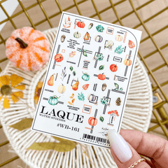Sticker Design WB161 (Water-soluble stickers) by Laque available from 30.09