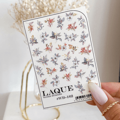 Sticker Design WB162 (Water-soluble Stickers) by Laque