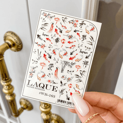 Sticker Design WB163 (Water-soluble Stickers) by Laque
