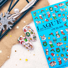 Sticker Design WB99 (water-soluble stickers) by Laque available from 30.09