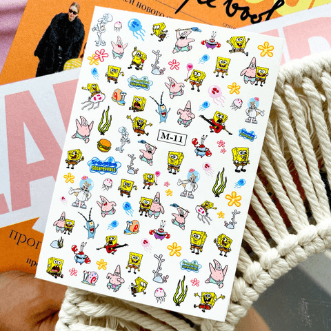 Sticker Design M-11 (Water-soluble stickers) by Laque
