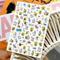 Sticker Design M-11 (adesivi rimovibili ad acqua) di Laque