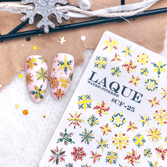 Slider con pellicola CF-25 (Adesivi solubili in acqua) di Laque