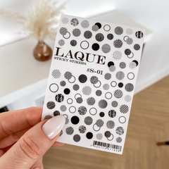 Selbstklebende Sticker S-01 von LAQUE