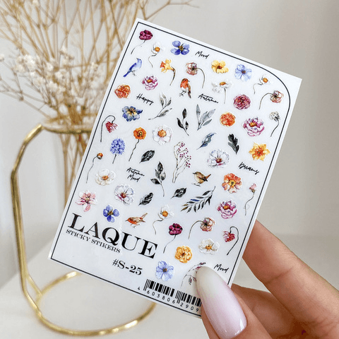 Self-adhesive stickers S-25 from LAQUE
