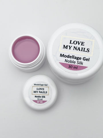 Modellage Gel  für Nagelstärkung und Verlängerung 5ml/30ml/50ml  (Noble Silk) selbstglättend