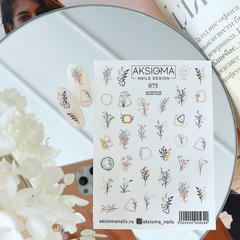 Sticker Design AK075 (Water-soluble Stickers) by Aksioma