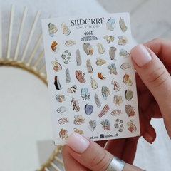 Sticker Design RF406F(Water-soluble stickers)