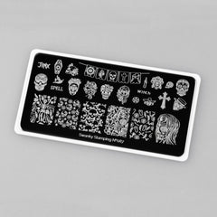 Штамповочная пластина шаблон № 087 от Swanky