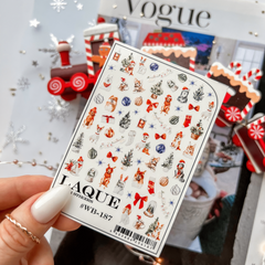 Sticker Design WB187 (Water-soluble Stickers) by Laque Wintermotive