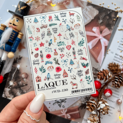 Sticker Design WB190 (Water-soluble Stickers) by Laque Wintermotive
