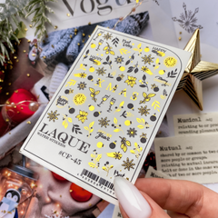 Sticker Design CF-45 (Water-soluble stickers) by Laque Wintermotive