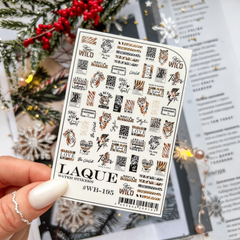 Sticker Design WB195 (Adesivi lavabili) di Laque